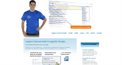 Desktop Screenshot of legaturisponsorizate.ro