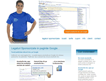 Tablet Screenshot of legaturisponsorizate.ro